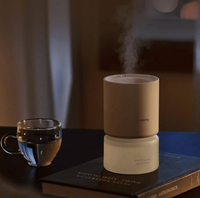 Diffuseur de parfum intelligent avec contrôle via l'application Mi Home, brume ultrasonique, parfum longue durée, éclairage d'ambiance, batterie, pour la maison et la voiture