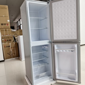 X 118L Household Capacity Upper and Lower Door <b>Refrigerator</b>, Energy-saving <b>Refrigerator</b> Ac French Table Top Commercial Small Wit - Product Image 2