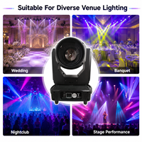 Projecteur à tête mobile 380W avec contrôle DMX512, 14 couleurs, prisme et gobo pour concerts, théâtres et événements scéniques