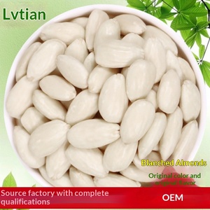 Yeni Gelen Soyulmuş Badem İçi Beyaz Orijinal Aromalı Çiğ Badem Amerikan Kuru Badem 1000g Ezme Yapımı İçin - Product Image 2