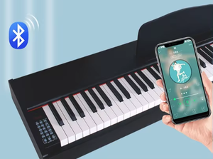 Clavier à marteaux lourds 88 touches pour la maison, idéal pour adultes <span class=keywords><strong>d</strong></span>ébutants, piano intelligent - Product Image 3