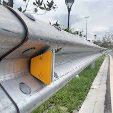 Accesorios para Sistemas de Barreras de Seguridad Vial, Delineador Trapezoidal de Acero para Exteriores, Reflector para Barandillas de Carreteras - Product Image 4