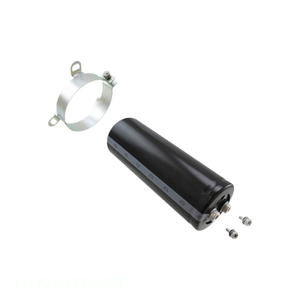 Condensador de Montaje en Chasis de Canal de Fabricante, Aluminio, 4700uF, 20%, 350V, SCREW LNY2V472MSEF - Product Image 1