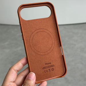 Étui en cuir PU L006 en gros avec fonctions magnétiques et d'animation pour iPhone 17 Pro Max – Étui en cuir professionnel pour iPhone - Product Image 6