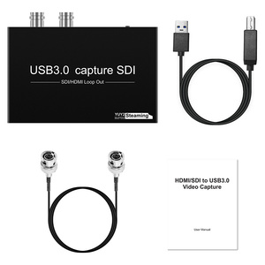 Tarjeta de Captura de <span class=keywords><strong>Video</strong></span> SDI HDMI a USB 3.0, Conversor SDI a HDMI 1080P 60fps para Transmisión en Vivo y Grabación de Videojuegos - Product Image 5