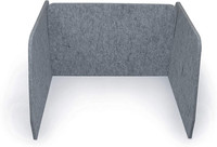 Cloison acoustique réduisant le bruit et les distractions visuelles Absorbant le son Diviseur de bureau à domicile Panneau de confidentialité pour table