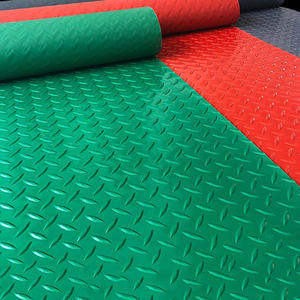 विरोधी पर्ची सिक्का डिजाइन पीसी फर्श मैट रबर गैरेज फर्श रोल - Product Image 1