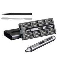Nouveau tournevis électrique de précision 50 en 1, durable, avec cordon de charge de type C, tournevis sans fil, ensembles d'outils électriques