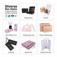 Caja de Cartón Blanca Pequeña Personalizada para Empaque de Cosméticos, Logotipo Personalizado Impreso, Venta al Por Mayor