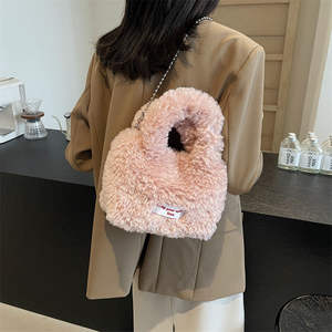 Fashion new handbag women <b>velvet</b> <b>bag</b> women fashion young women crossbody <b>bag</b> - Product Image 3