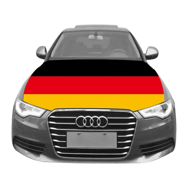 Hot bán Nhà Máy Giá tùy chỉnh Đức cờ xe động cơ mui xe Bìa xe nắp ca-pô cờ