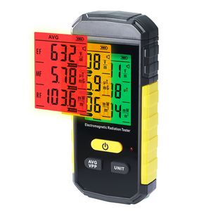 เครื่องวัด EMF แบบมืออาชีพ 3-in-1 ตรวจจับแม่เหล็กไฟฟ้าและคลื่นวิทยุแบบสามระบบ เครื่องทดสอบรังสีดิจิทัลสำหรับใช้ในบ้าน - Product Image 1