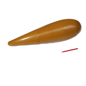 Guiro พลาสติกสองรูพร้อมมีดโกน <span class=keywords><strong>Agogo</strong></span> - Product Image 1