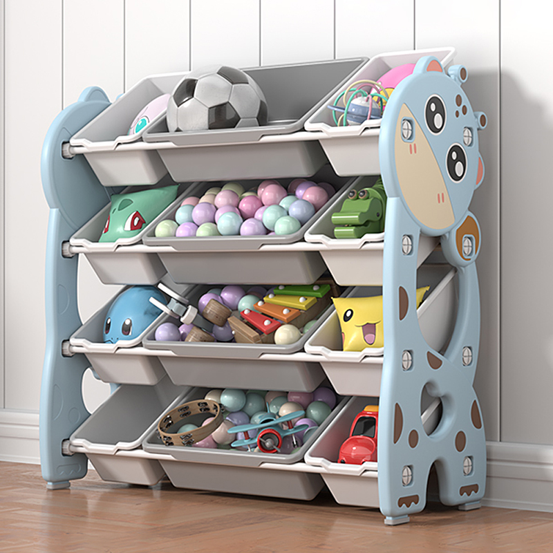 Пластиковая Полка для хранения игрушек, мебель для детского сада, игрушечная полка