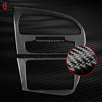Autocollant en fibre de carbone pour SEAT Leon 2005 2006 2007 2008 2009 2010 2011 2012 Accessoires d'intérieur