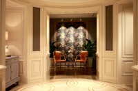 PVC Plafond Mur Panneau Décoration Construction Matériau Personnalisation Commun pour restaurant hôtel Multi-fonction