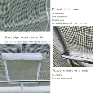 Mini <span class=keywords><strong>Invernadero</strong></span> Portátil con Marco Metálico, Ecológico, Impermeable y a Prueba de Polvo para Cultivo de Plántulas y Cuidado de Plantas - Product Image 3