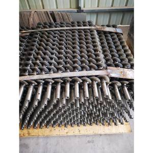 Aşınmaya dayanıklı Spiral bıçak ile iyi satış paslanmaz çelik helisel uçuş vidalı konveyör yeni durum rulman - Product Image 5