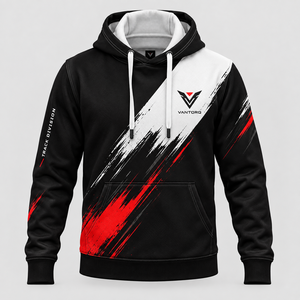 Sweat-shirt de course personnalisé pour homme avec sublimation, motif brossé, pull-over de sport automobile - Product Image 3