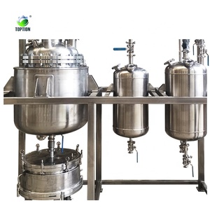 Thiết bị kết tinh bằng thép không gỉ hóa chất TOPTION 100L, lò phản ứng kết tinh - Product Image 3