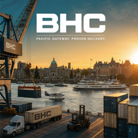 Agent de transport de fret porte-à-porte BHC FCL LCL Chine-USA – Transport spécial et support d'exportation de marchandises sensibles