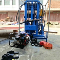 Machine de forage électrique portable pour puits peu profonds, 100 m de profondeur, pour l'eau domestique et l'irrigation des jardins