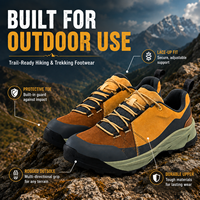 Chaussures de randonnée d'extérieur à bout large et zéro drop pour hommes et femmes, idéales pour le trekking, la marche et le camping sur sentier