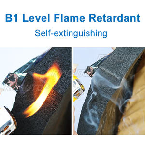 1PC 0.5x2Mx10mm Tapis d'isolation phonique et thermique en coton et feuille d'aluminium pour voiture, insonorisant et anti-bruit - Product Image 6