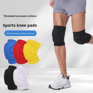 Genouillères <span class=keywords><strong>de</strong></span> <span class=keywords><strong>volley</strong></span>-<span class=keywords><strong>ball</strong></span> en nylon, matériau éponge épais anti-collision, protection complète pour le cyclisme, le basketball, pour hommes et femmes - Product Image 1