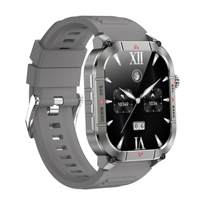 Hk84 GPS thông minh đồng hồ 1.95inch lớn AMOLED vuông hiển thị sức khỏe giám sát tập thể dục Tracker NFC thể thao ngoài trời smartwatch cho nam giới - Product Image 2