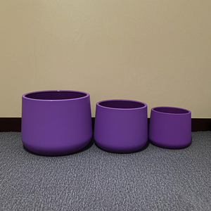 Macetas Grandes de Hormigón para Exteriores, Estilo Industrial, Resistentes, para Decoración de Parques, Calles y Jardines - Product Image 2