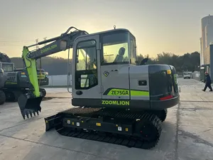 Mini-excavatrice sur chenilles Zoomlion ZE75GA de 7,5 tonnes pour travaux de construction et de jardinage, prix avantageux, à vendre - Product Image 3