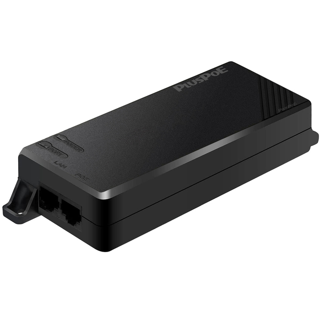 PlusPOE PSE90G 90W 89% Efficient Gigabit PoE Injector 10/100/1000Mbps Ethernet Adapter IEEE 802.3af/at/bt for Data Center