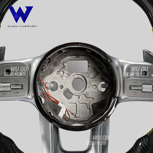 Volant en fibre de carbone adapté à Mercedes-Benz A35 A45 C63 C43 E53 E63 G63 G500, G55 <span class=keywords><strong>AMG</strong></span> <span class=keywords><strong>GT</strong></span> <span class=keywords><strong>S63</strong></span> GLE63 GLA45 W223 - Product Image 3