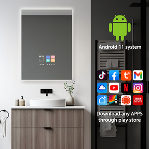 <span class=keywords><strong>Espejo</strong></span> Inteligente para <span class=keywords><strong>Baño</strong></span> Grace <span class=keywords><strong>con</strong></span> IA <span class=keywords><strong>y</strong></span> Televisor |   Música por <span class=keywords><strong>Bluetooth</strong></span> |   <span class=keywords><strong>Antivaho</strong></span> |   Precio Directo de Fábrica para Proyectos de Hoteles/Salones/Villas/Complejos Turísticos - Product Image 1