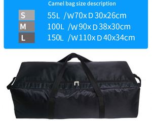 Custom <b>Extra</b> <b>Large</b> Luxury Collapsible Travel <b>Luggage</b> Bag Zipper Heavy Duty Sports Duffle for Camping Christmas Tree Storage Boat - Product Image 3