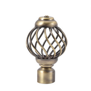 Venta al por mayor <span class=keywords><strong>de</strong></span> <span class=keywords><strong>remates</strong></span> redondos <span class=keywords><strong>de</strong></span> bronce antiguo para barras <span class=keywords><strong>de</strong></span> cortina, tapas <span class=keywords><strong>de</strong></span> metal galvanizado para extremos <span class=keywords><strong>de</strong></span> varillas, exportación <span class=keywords><strong>de</strong></span> China, gran oferta. - Product Image 3