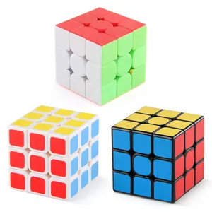 Kids Educational Plastic Toy Brands Store Interactive Games Puzzle Cube Enhance Cognitive Skills