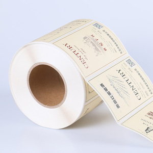Customized Front and Back Roll Wine Self Adhesive Vinyl Sticker Private Brand Packaging <strong>Printing</strong> Wine <strong>Bottle</strong> <strong>Labels</strong> - Product Image 6