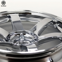 Rines de Aleación Forjada DW de 18, 19, 20 y 21 Pulgadas, 5x120, Cóncavos Profundos, Cromados, Estilo TE37SL Volk con Nismo, para Audi A4, Estilo Racing