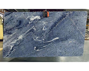 Naturale del Brasile blu pietra Azul Bahia blu granito piano di lavoro per cucina <span class=keywords><strong>disegno</strong></span> <span class=keywords><strong>controsoffitto</strong></span> piastrelle in pietra brasiliana lucidata - Product Image 3