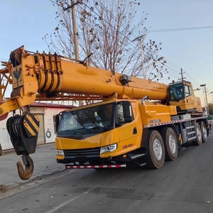 QY70KG Truck <b>Crane</b> 70Ton 2020 Year 6000+ Hours Hydraulic Mobile <b>Crane</b> for Construction Logistics Good Condition - Product Image 5