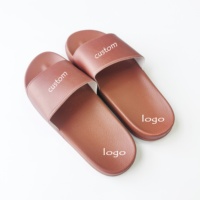 Sandales pour femmes ODE, tongs d'intérieur pour couples, en PVC, pantoufles plates pour femmes