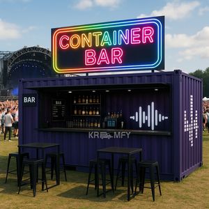 Contenedor Prefabricado Personalizado para Cafeterías, Restaurantes, Bares, Panaderías, Tiendas y Cocinas Móviles - Product Image 2