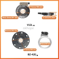 Capteur d'assistance au pédalage pour vélo électrique KT PAS F8C FV12L F12L, capteur PAS avec prise SM/WP, installation à gauche pour kit de conversion Eike