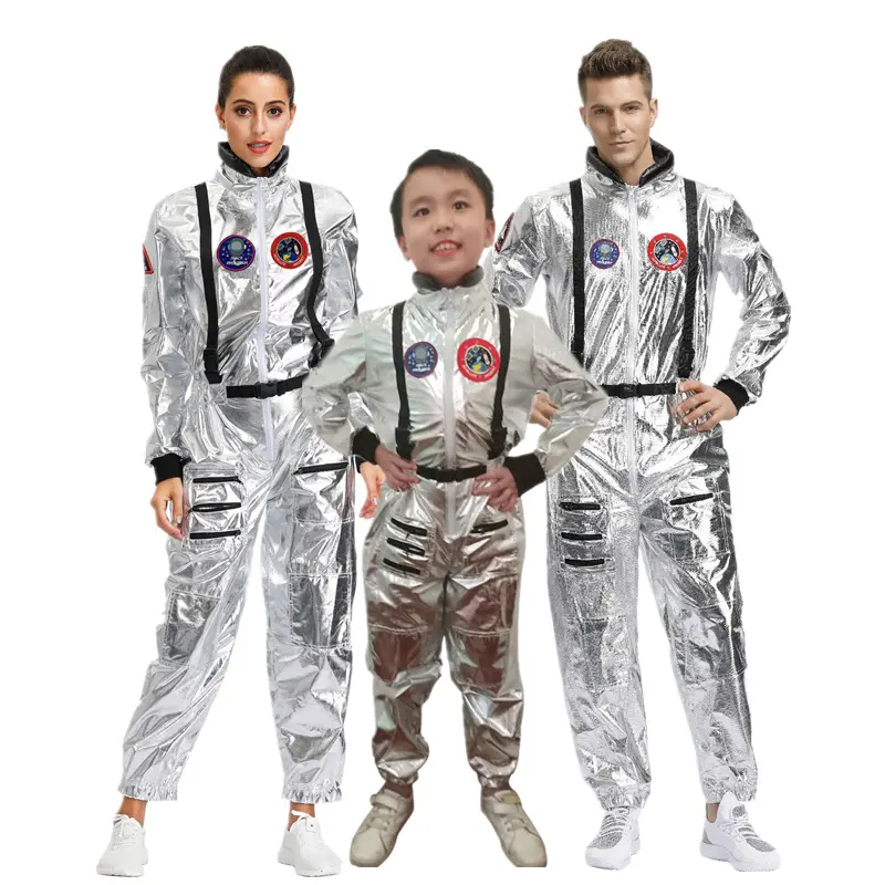 La Terre Errante Cosplay Enfants Costume Halloween Couple Costume Hommes Et Femmes Combinaison Astronaute Uniformes