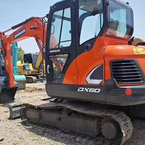 Excavadora 6ton Mini Crawler <b>Excavator</b> DX60 Small <b>Excavator</b> Second Hand <b>Excavators</b> Doosan Engine CE EMC Certified - Product Image 1