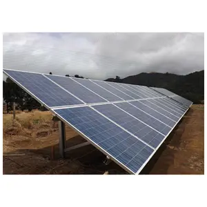 Einfache Installation c-Typ stahlmontierte Solarsysteme Solarpanel Bodenmontagesystem