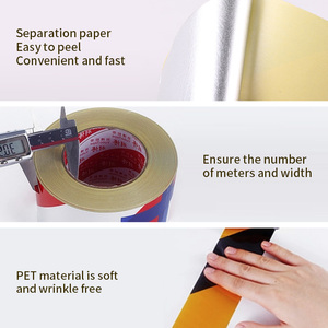 <span class=keywords><strong>Cinta</strong></span> de barrera de Pe, película roja y blanca, protección de advertencia, impresión a Color, <span class=keywords><strong>barricada</strong></span> de Material de seguridad - Product Image 3