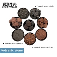 Runhuabang 3cm 4cm 5cm pierres de lave rouleau de roche volcanique boule de diffuseur de pierre de lave boule de roche naturelle pierre de roche volcanique